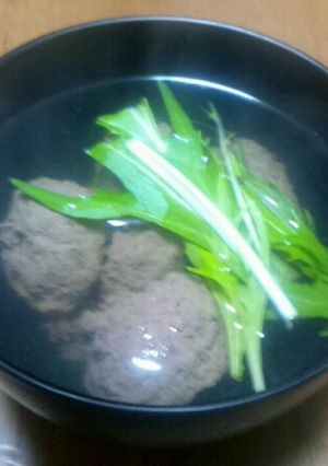 意外な食材…つみれ汁-レシピのメイン写真