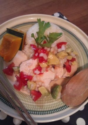 鶏ハムのサラダご飯プレート-レシピのメイン写真