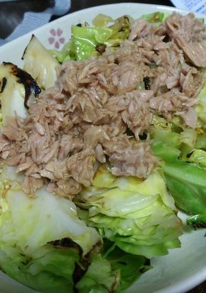 春キャベツの焼きサラダ-レシピのメイン写真