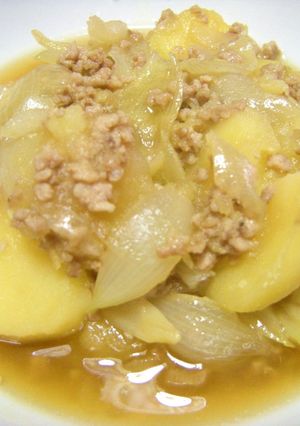 簡単♪ひき肉で❤うちの肉じゃが❤-レシピのメイン写真