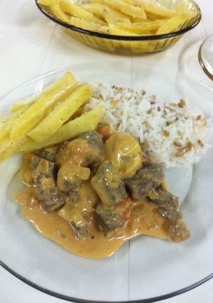 ブラジル的☆ビーフストロガノフ-レシピのメイン写真