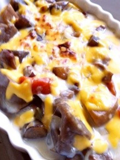 簡単!煮物リメイク☆筑前煮グラタン-レシピのメイン写真