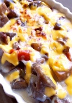 簡単！煮物リメイク☆筑前煮グラタン-レシピのメイン写真
