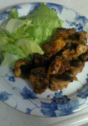 焼き肉のタレで簡単鶏肉-レシピのメイン写真