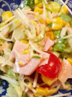 余ったそうめんで☆そうめんサラダ-レシピのメイン写真