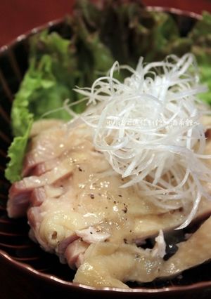 塩麹鶏の酒蒸し塩麹レモンジュレがけ。-レシピのメイン写真