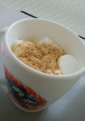 ホッと一息☆マシュマロきなこ-レシピのメイン写真