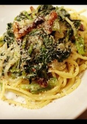 ⁂体喜ぶ⁂ほうれん草の豆乳クリームパスタ-レシピのメイン写真