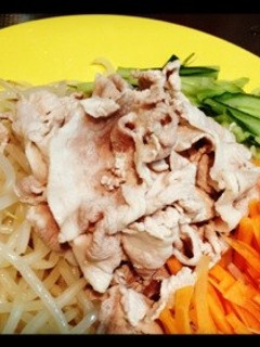 暑い日の冷しゃぶ!-レシピのメイン写真