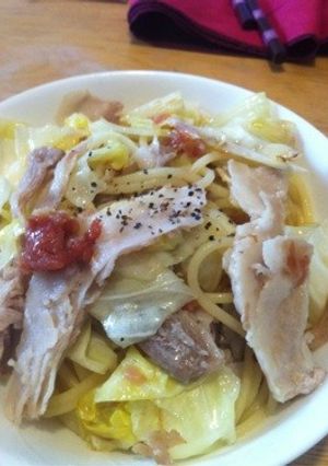 豚しゃぶ梅スパ生姜風味-レシピのメイン写真