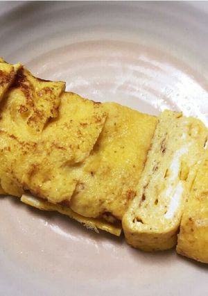 お弁当に✿玉ねぎドレッシングで卵焼き-レシピのメイン写真