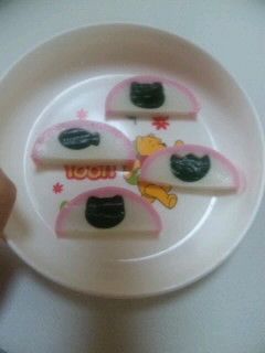 キャラ弁◇かまぼこきゅうり◇-レシピのメイン写真