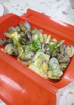 ルクエで簡単☆あさりの酒蒸し-レシピのメイン写真