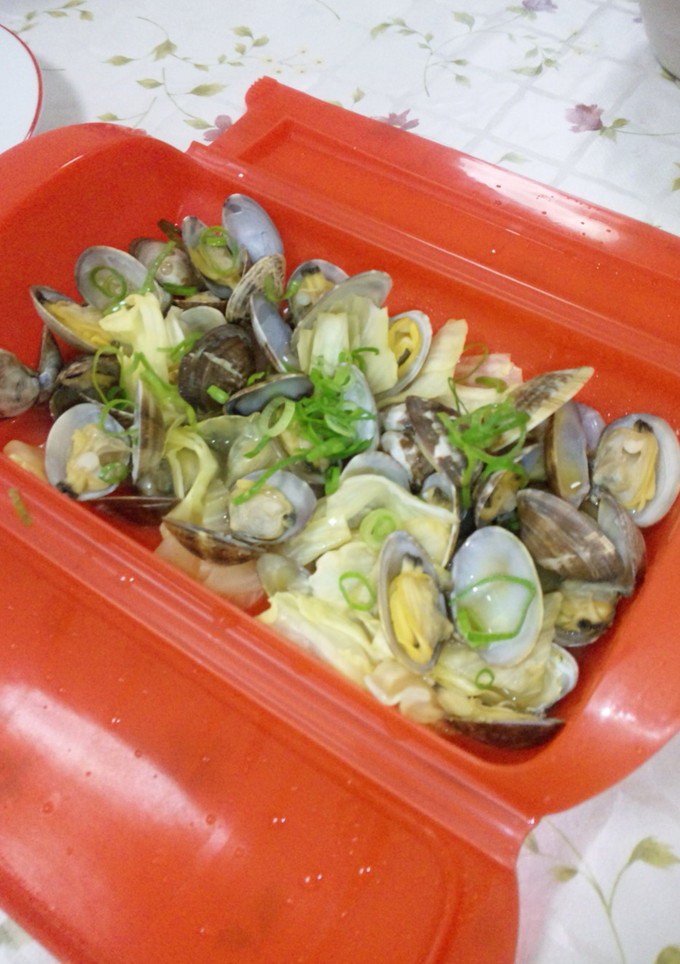 ルクエで簡単☆あさりの酒蒸し-レシピのメイン写真