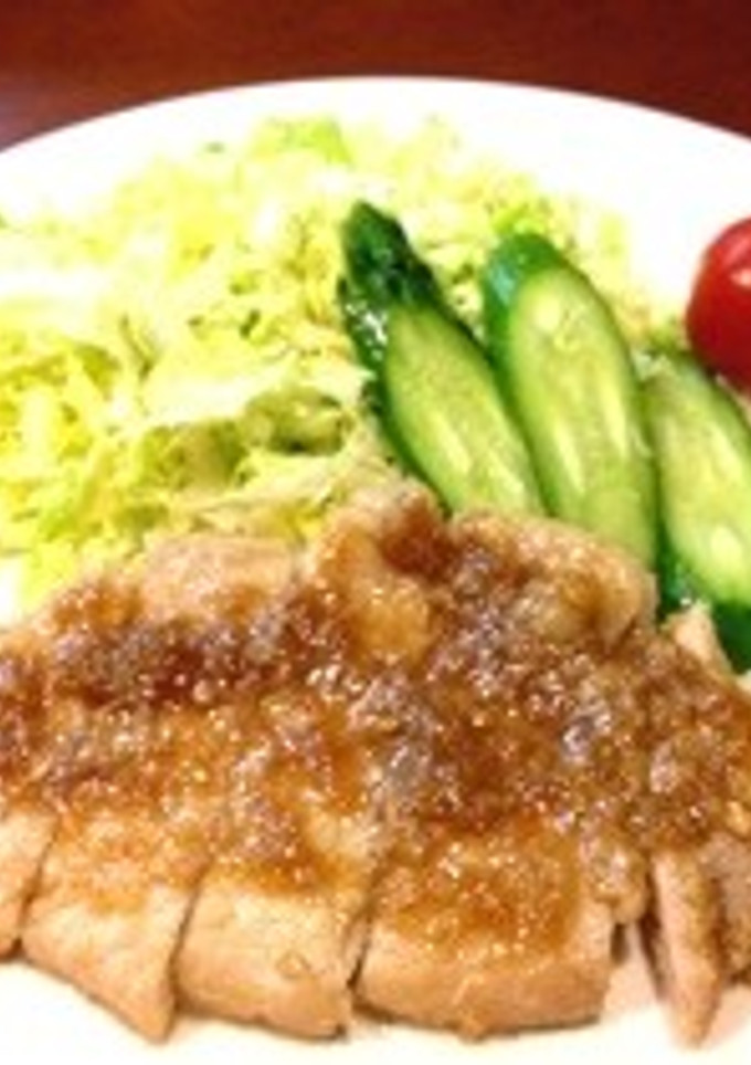 簡単！豚ロースのメープル生姜焼き-レシピのメイン写真