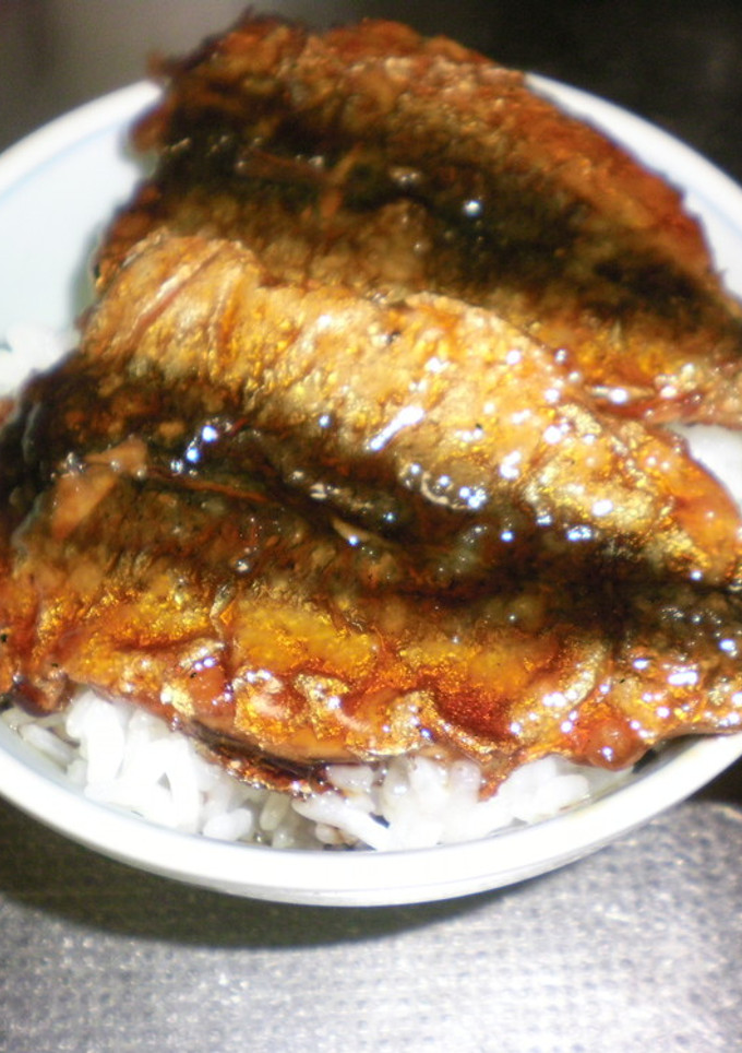 ぼくにもできる☆いわしの蒲焼き丼-レシピのメイン写真