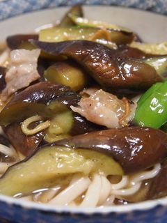 あんかけなす炒めうどん-レシピのメイン写真