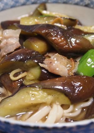 あんかけなす炒めうどん-レシピのメイン写真