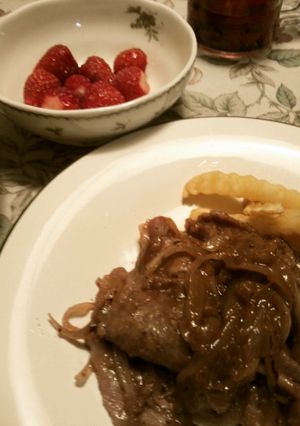 いちごジャムで豚肩ロースのソテー-レシピのメイン写真