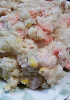 雪下ニンジンの味噌マヨポテトサラダ☆-レシピのメイン写真