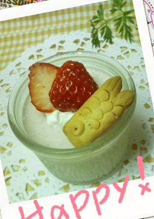 簡単！フルーチェでふわふわムース風-レシピのメイン写真