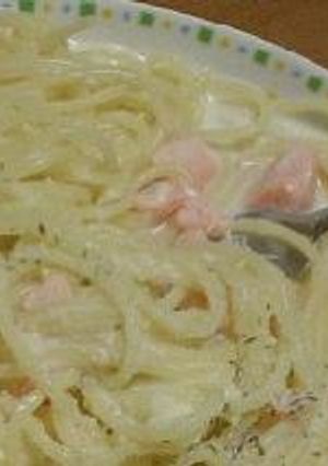 茹でてる間にソースができちゃう鮭クリームパスタ-レシピのメイン写真