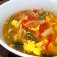 あまり野菜で酸辣湯風