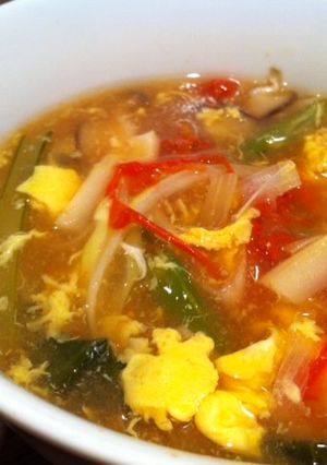 あまり野菜で酸辣湯風-レシピのメイン写真