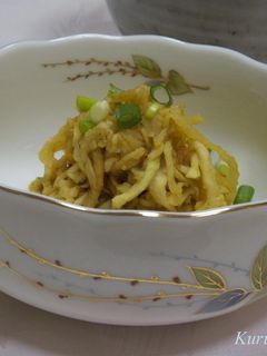 切り干し大根と桜エビのカレー炒め-レシピのメイン写真