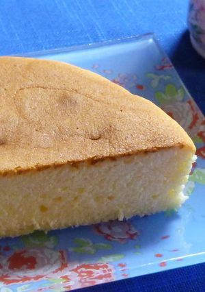 卵白不使用のスポンジケーキ①-レシピのメイン写真