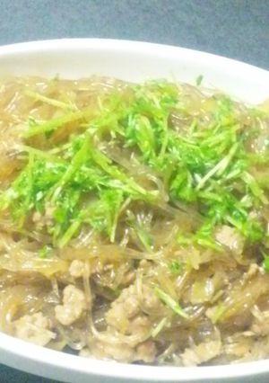 【切り干し大根の戻し汁活用】春雨の旨煮-レシピのメイン写真