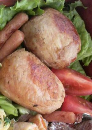お花見弁当 肉巻きおにぎり-レシピのメイン写真