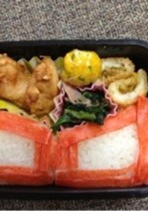 ウルトラアイのキャラ弁当-レシピのメイン写真