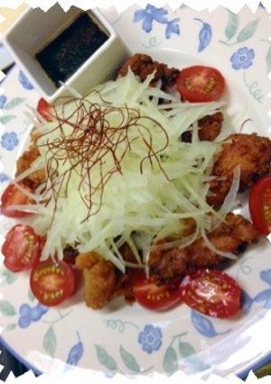 タマネギしゃきしゃき唐揚げ-レシピのメイン写真