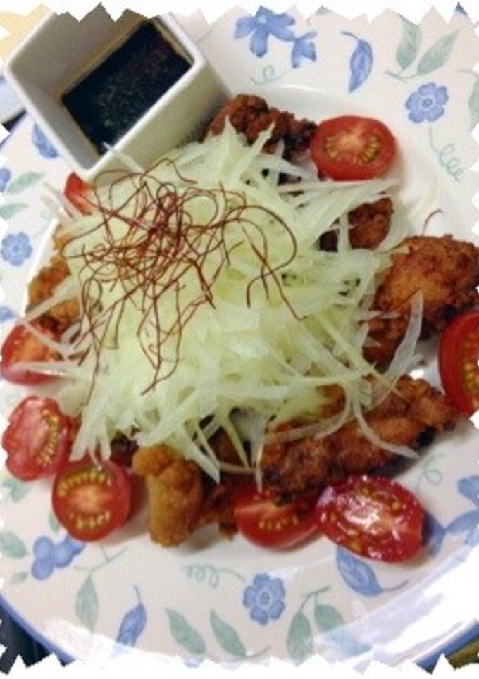 タマネギしゃきしゃき唐揚げ-レシピのメイン写真
