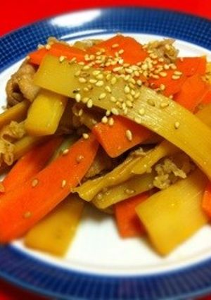 やみつき食感♬メンマのキンピラ-レシピのメイン写真