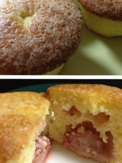 苺とクリームチーズのマフィン-レシピのメイン写真