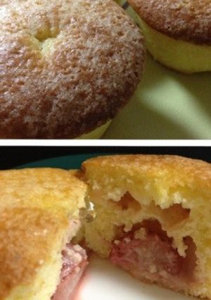 苺とクリームチーズのマフィン-レシピのメイン写真