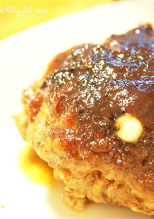 チーズ入り♥豆腐ハンバーグ-レシピのメイン写真