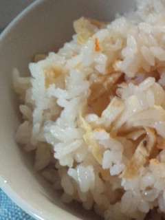 簡単!うどんスープの素でたけのこ御飯-レシピのメイン写真