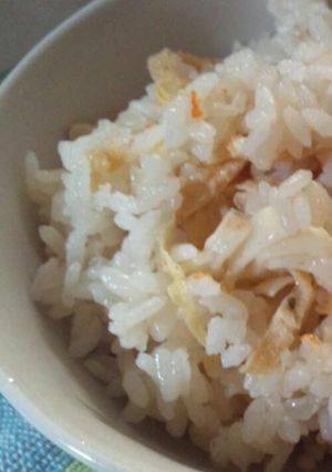 簡単！うどんスープの素でたけのこ御飯-レシピのメイン写真