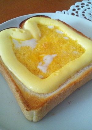 簡単トースト：マヨたまパン-レシピのメイン写真