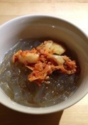 簡単！韓国気分なところてん-レシピのメイン写真