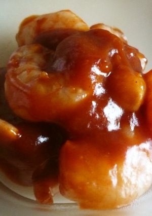 お弁当用レンジでエビチリ-レシピのメイン写真