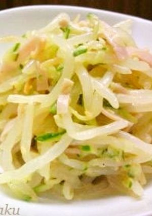 ゴマ和えみたいなもやし中華サラダ-レシピのメイン写真