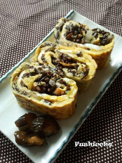 新玉葱と生ひじきの卵焼き-レシピのメイン写真