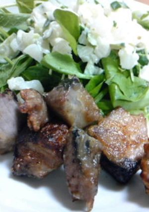 塩麹とニンニクだれで、鰹の唐揚げ-レシピのメイン写真