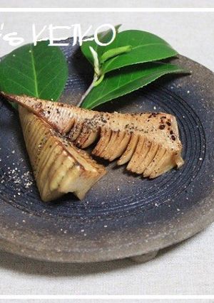 【農家のレシピ】タケノコのバター焼き-レシピのメイン写真
