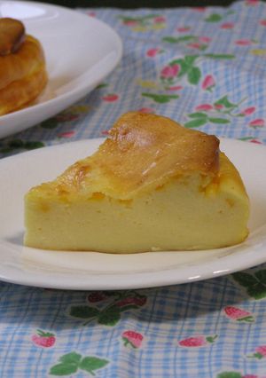 ミキサーでガーッ!!のチーズケーキ-レシピのメイン写真