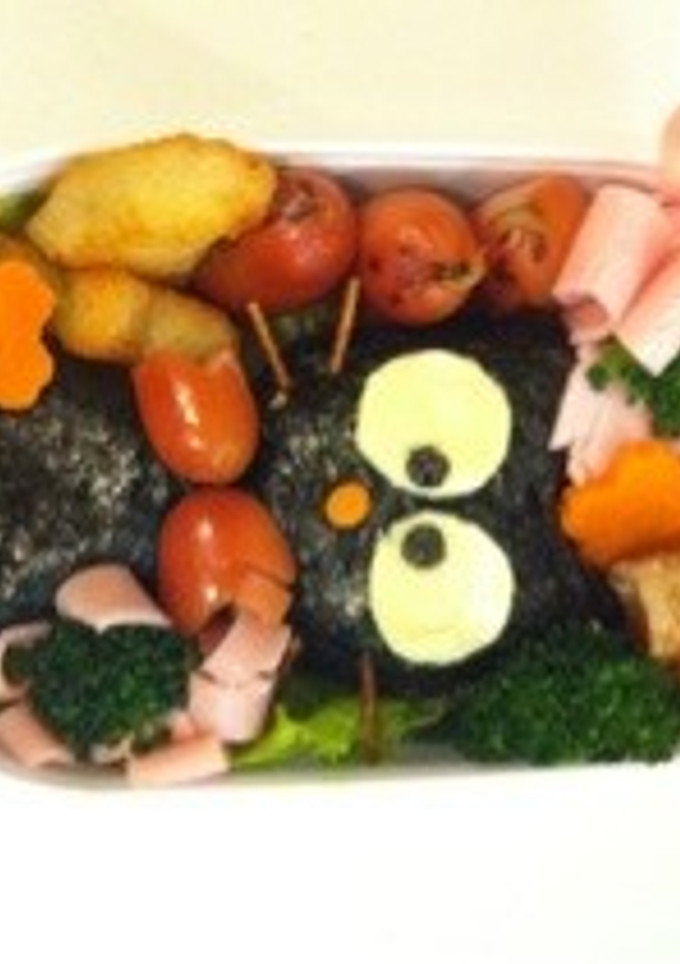 娘の小学校初めてのお弁当。-レシピのメイン写真